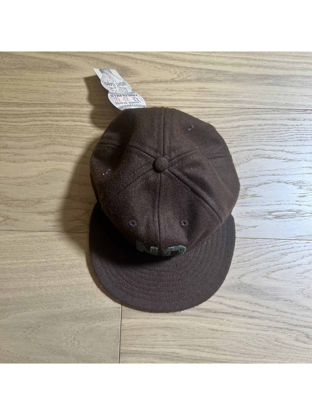 Ebbets Field Flannels Unisex Brown Baseball Cap